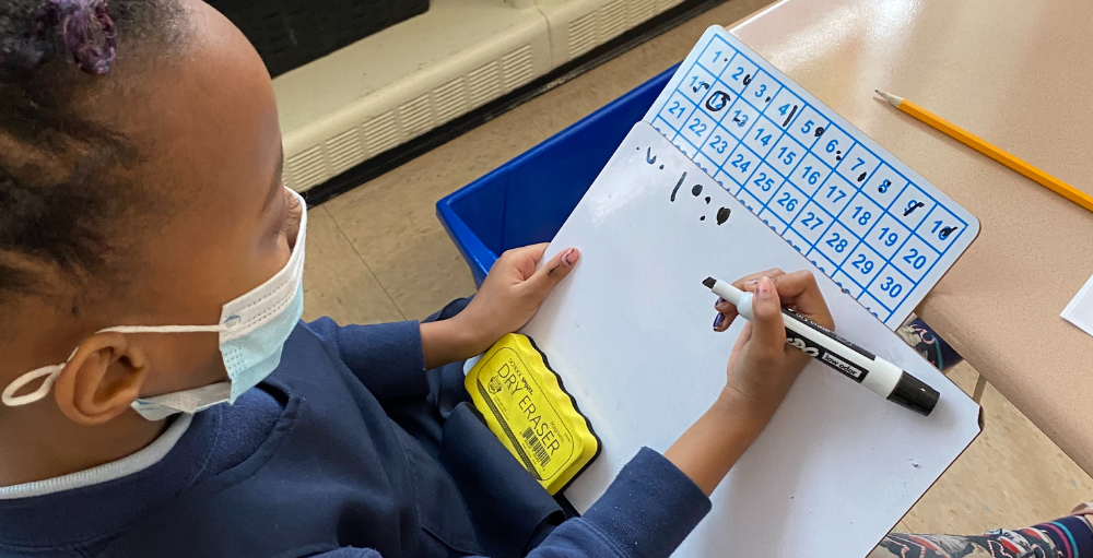Syracuse Academy of Science and Citizenship first grade Atoms practice their strategic thinking skills when solving various subtraction problems on their math worksheet. Syracuse Academy of Science and Citizenship first grade Atoms practice their strategic thinking skills when solving various subtraction problems on their math worksheet.