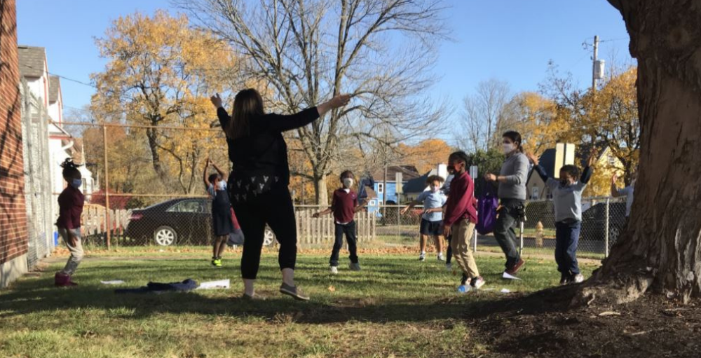 Syracuse Academy of Science and Citizenship teacher, Mrs. Badman embodies a ‘Positivity in Action’ mindset both inside and outside the classroom. Syracuse Academy of Science and Citizenship teacher, Mrs. Badman embodies a ‘Positivity in Action’ mindset both inside and outside the classroom.