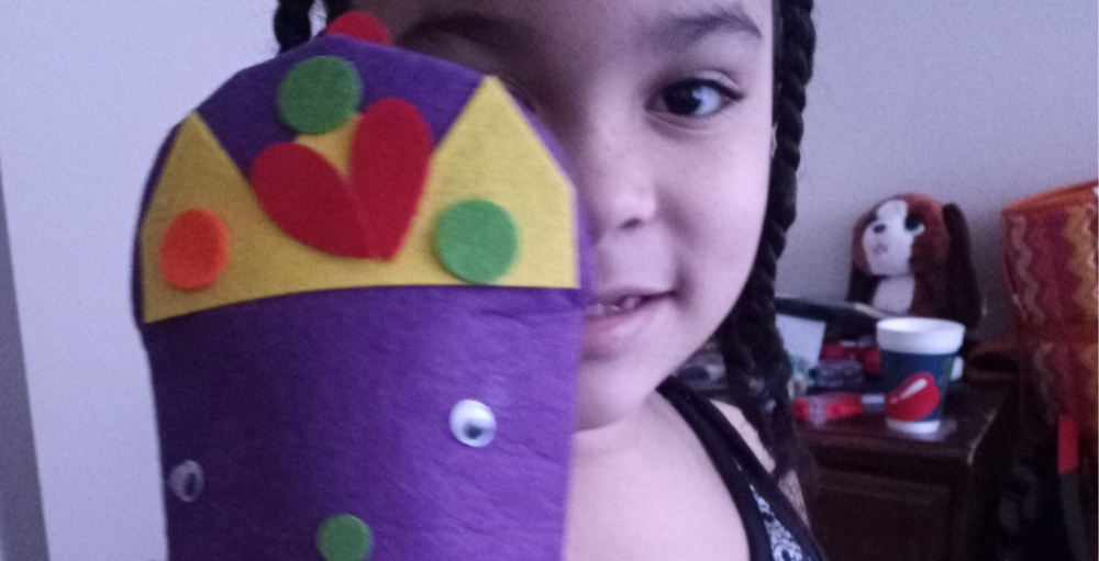 Syracuse Academy of Science and Citizenship Atom used their character strength of creativity when making a hand puppet for a class project. Syracuse Academy of Science and Citizenship Atom used their character strength of creativity when making a hand puppet for a class project.
