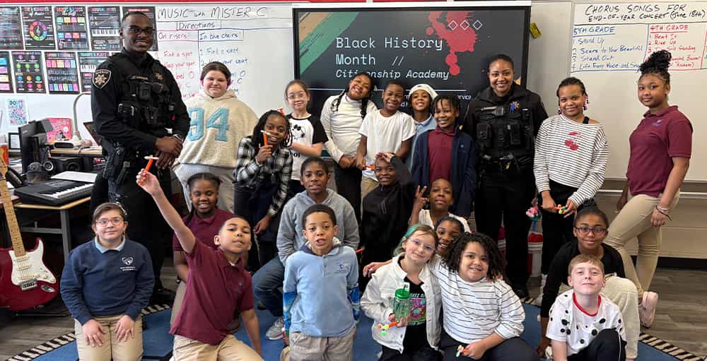 CSAS ES Welcomes Onondaga County Sheriff’s Office Deputies